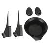 Hair Dye Coloring Kit Hair Household Tinting Bowl Soft Dye Brush Ear Cover Hair Coloring Dye Tools