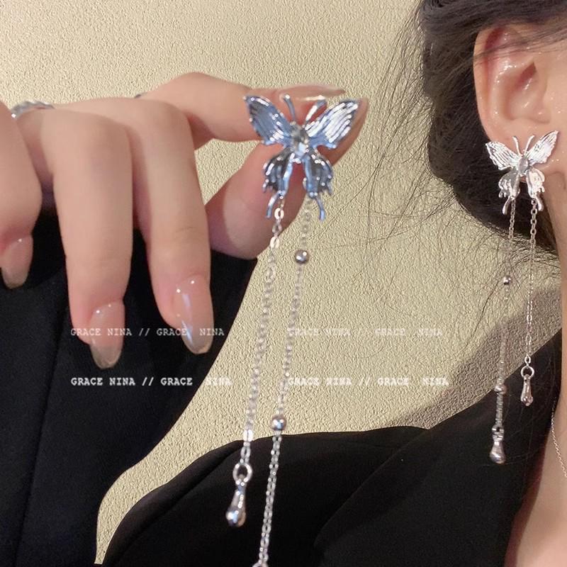 Retro Floral Tassel Earrings - High-End Luxury Fashion for Women