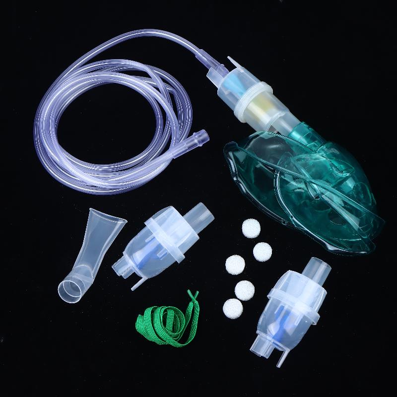 1 Set Weichschlauch-Inhalator-Katheterfilter Verneblerbecher-Maske für Erwachsene und Kinder Inhalator-Set für die ganze Familie Zuhause Luftkompressor Zerstäubung Gesundheit