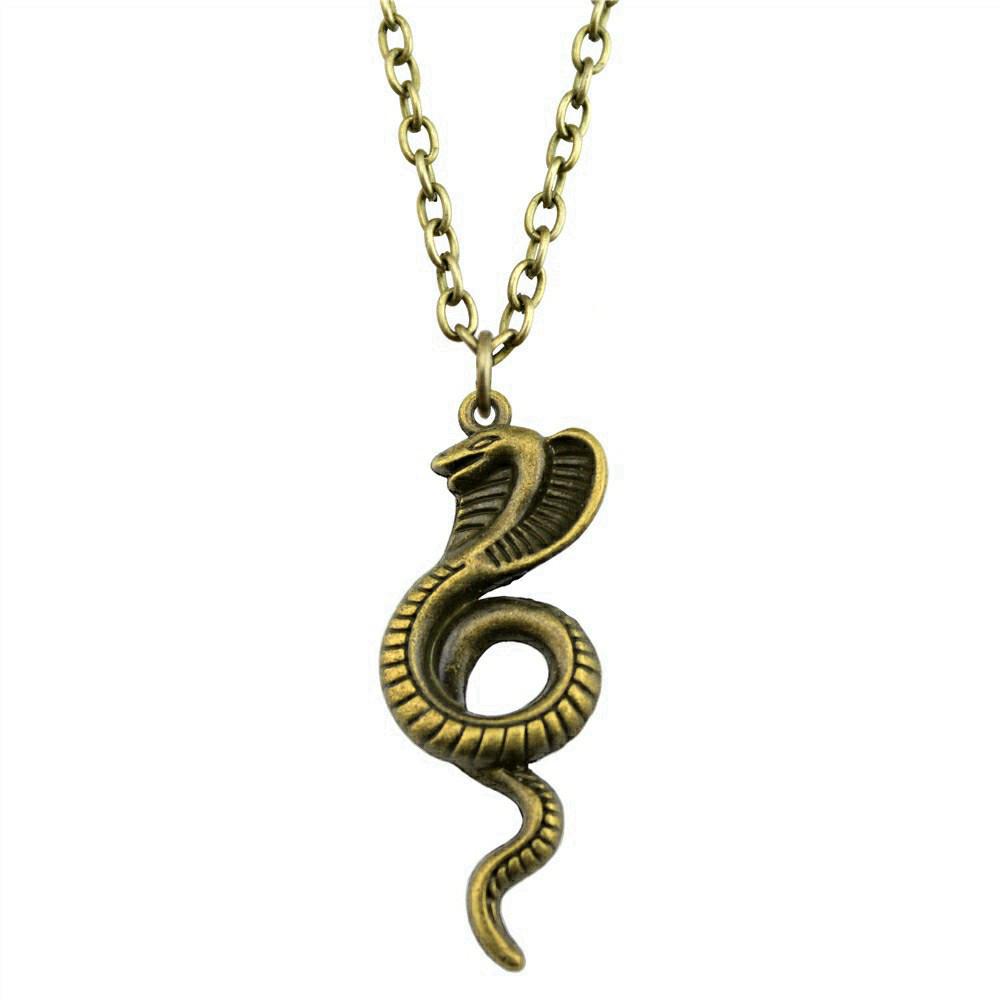 Chinese Dragon Pendant Necklace Mythical Creature Lucky Charm Jewelry 45cm or 70cm Long Chain