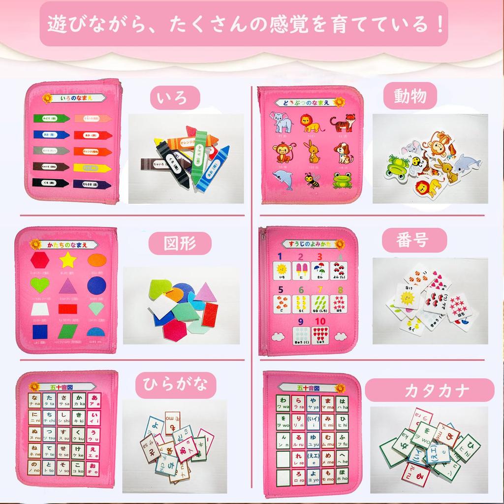 Exclusive Montessori Alphabetical Order Educational Busy Finger Early Ages Dressing Number Preparing for Cloth Picture Baby Shower Gift [Amazon Brand]