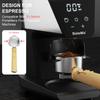 BioloMix AZ-BG706ST Conical Burr Coffee Grinder, 30 Grind Settings, Digital Timer, 300g Hopper