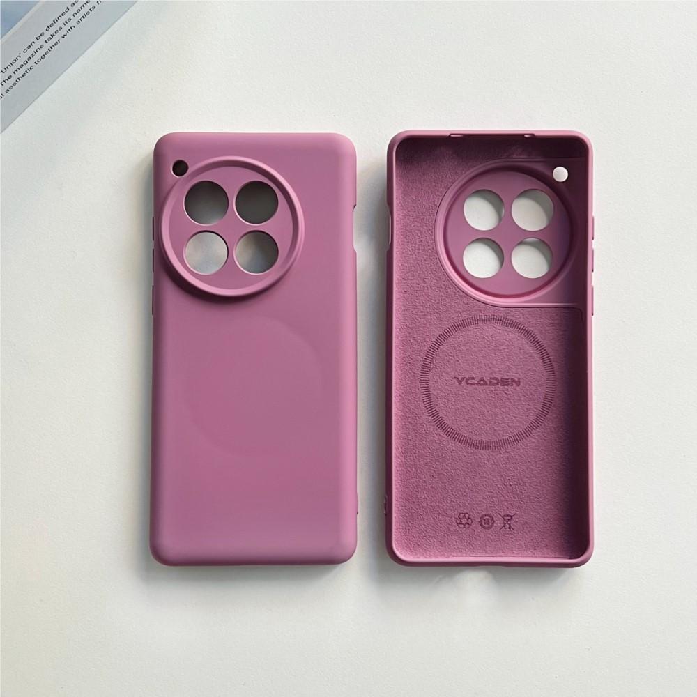 For Wireless Charging Magsafe Soft Liquid Silicone Phone Case For Oneplus 13 12 ACE 5 Pro Magnetic Slim Camera Protection Cover