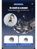 Q1 Bluetooth Mini Single In-Ear Earphone with Battery Display for Sports or Business