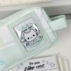 Handheld Pen Bag Star Kitten Print Stationery Bag Kawaii Stationery Pouch  School Supplies