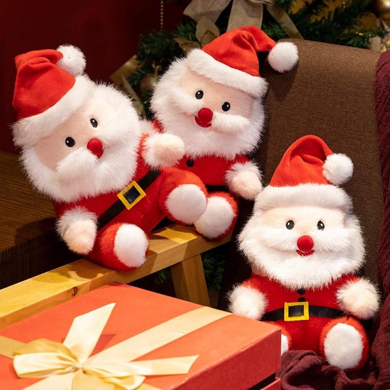 Delightful 25cm Plush Santa Claus Toy Perfect For Christmas Decorations And Gifts