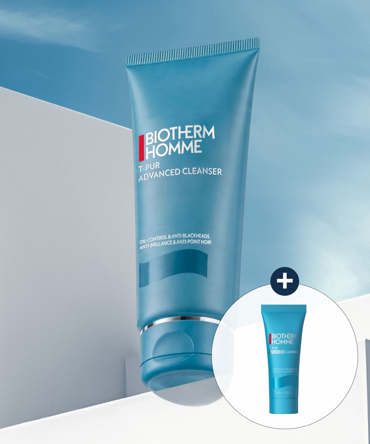 T Pure Cleanser 125ml Set (+T Pure Cleanser 40ml Gift)