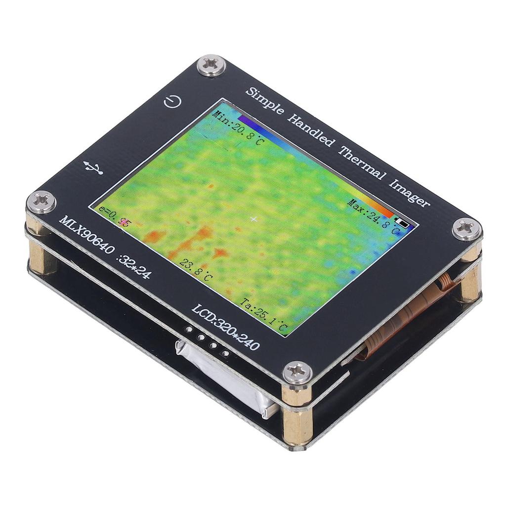 Thermal Imager Infrared Camera 2in Screen ‑ 40  celsius  to 300  celsius  Handheld Multifunctional Thermal Imager