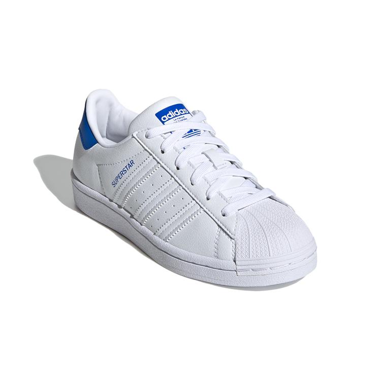 Adidas Superstar White Blue GS FW0816