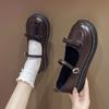 Cute Bow Mary Jane Small Leather Shoes Female Korean Version Versatile Soft Girl Lolita Borrowing Shoes Summer