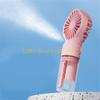 L8RE Portable Water Mist Fan 4 Adjustable Speed Quiet Cooling Mini Pocket Fan