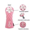 Soft And Durable Golf Head Cover Sakura Pattern Wood Headcover Golf Club Protector  Driver Fairway