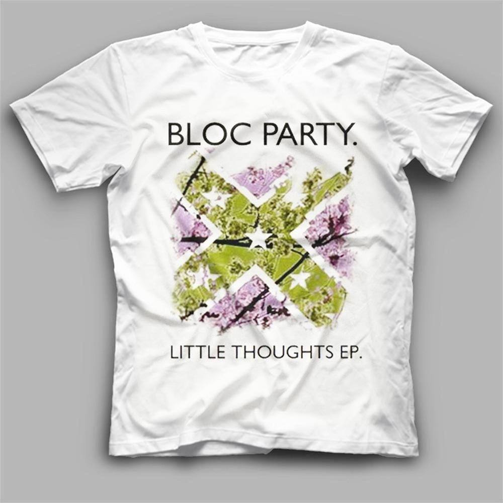 Bloc Party ADULT Tee T Shirt White Men Size S-5XL DO820 Unisex T-Shirt XL