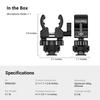 SMALLRIG Shotgun Microphone Holder with Cold Shoe - BSM2352
