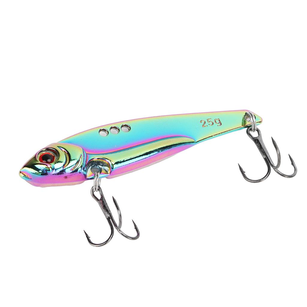 25g Blade Bait Fishing Lure Metal Vib Blade Lure Artificial Blade Swimbait Fishing Lures for Freshwater