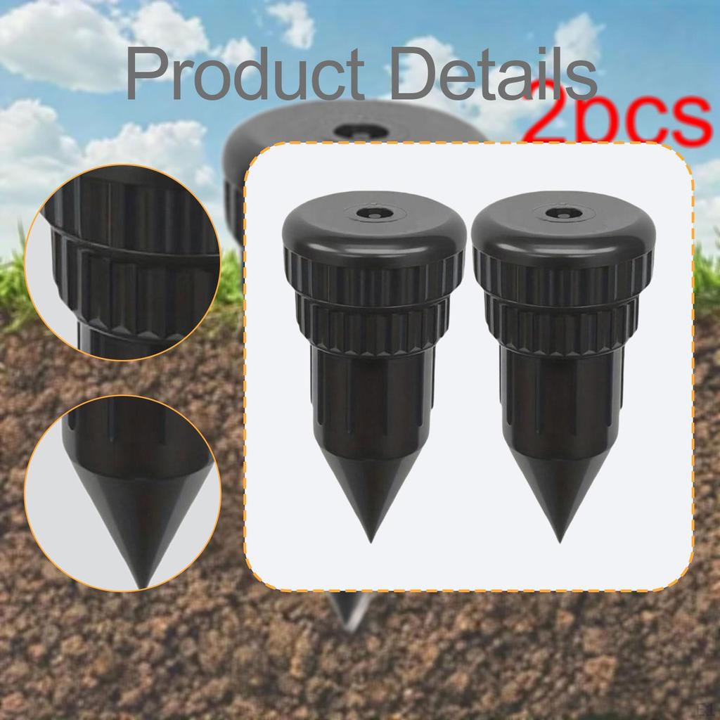 2Pcs Key Hider Holder into The Ground Storage Device Yard Outdoor Valuables Container Sprinkler