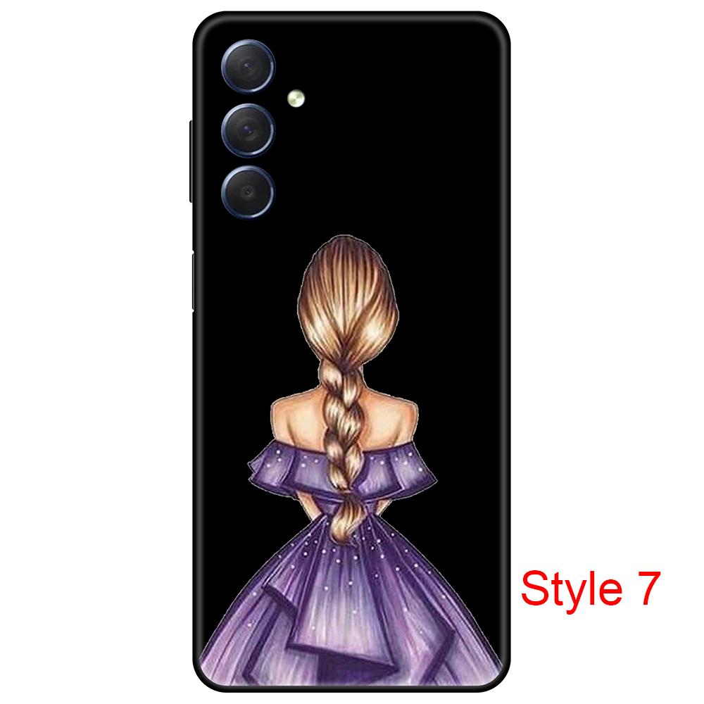 Pouzdro pro Samsung Galaxy M54 5G Black Silicon Cover na GalaxyM54 Soft 6,7inch SM-M546B nárazuvzdorné luxusní Plná ochrana