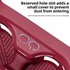 For BMW I5 G60 2024 Central Control Gear Silicone Pad with Silk Button, Central Control Cup Silicone Cushion Protective Cover