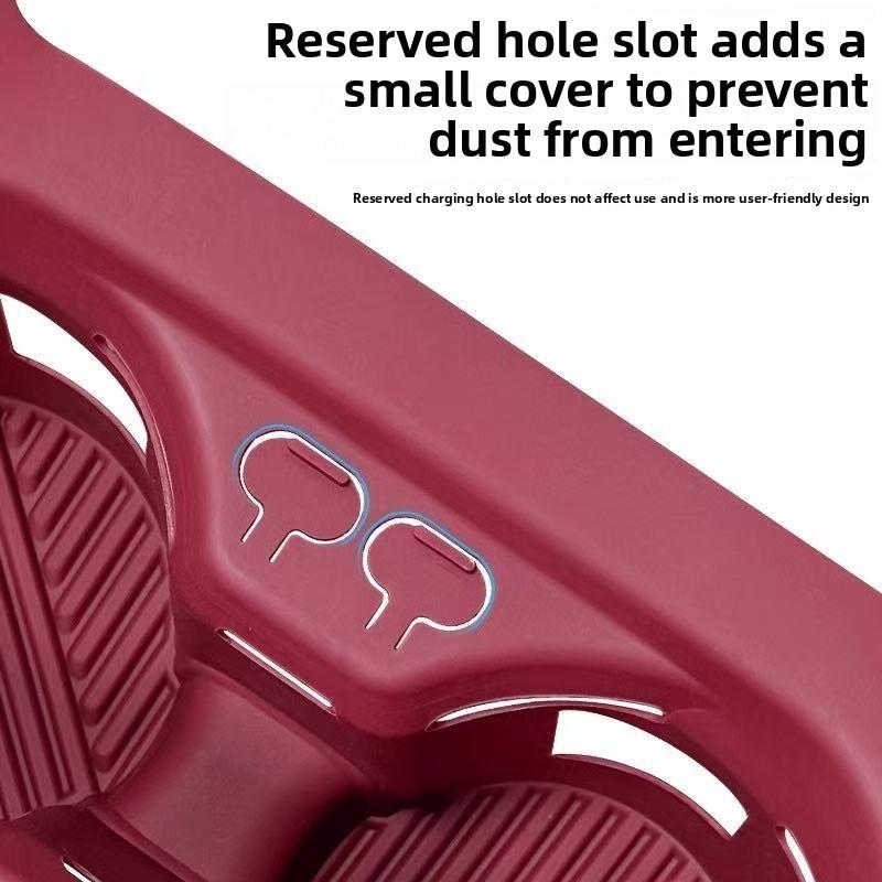 For BMW I5 G60 2024 Central Control Gear Silicone Pad with Silk Button, Central Control Cup Silicone Cushion Protective Cover
