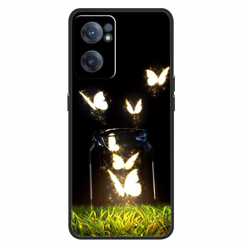 For OnePlus Nord CE 2 5G Case Black Silicone Soft Phone Back Cover Case For One Plus Nord CE 2 5G OnePlus Nord CE 2 Phone Case