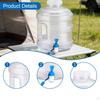 Camping Water Jug with Spigot Storage Tank for Emergency Car Barbecue