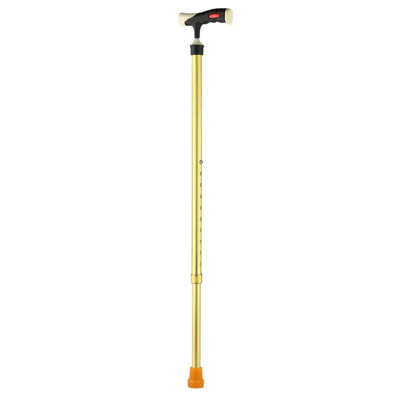 Super Light Durable Foldable Adjustable Modern Rubber Tip Aluminum Alloy Telescopic 1-section Cane Elderly 250 Lb Capacity