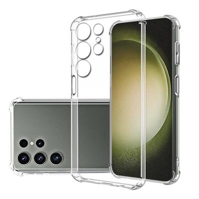 Clear Shockproof Airbag Soft TPU Case For Samsung Galaxy A54 A53 A04S S23 Ultra Huawei P60 Xiaomi Redmi Note 12 11 iPhone 15 14 13 12 11 Pro Max Cover
