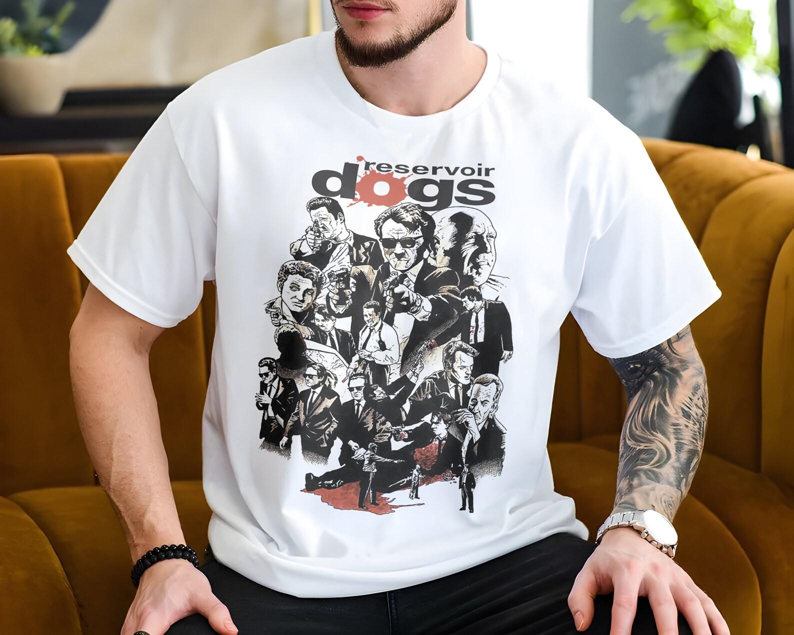 Reservoir Dogs V5 Movie Poster Classic Movie Unisex T-Shirt all sizes S-5XL 3XL