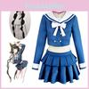 Danganronpa V3 Killing Harmony Cosplay Chabashira Tenko Uniform Costume Suit For Women