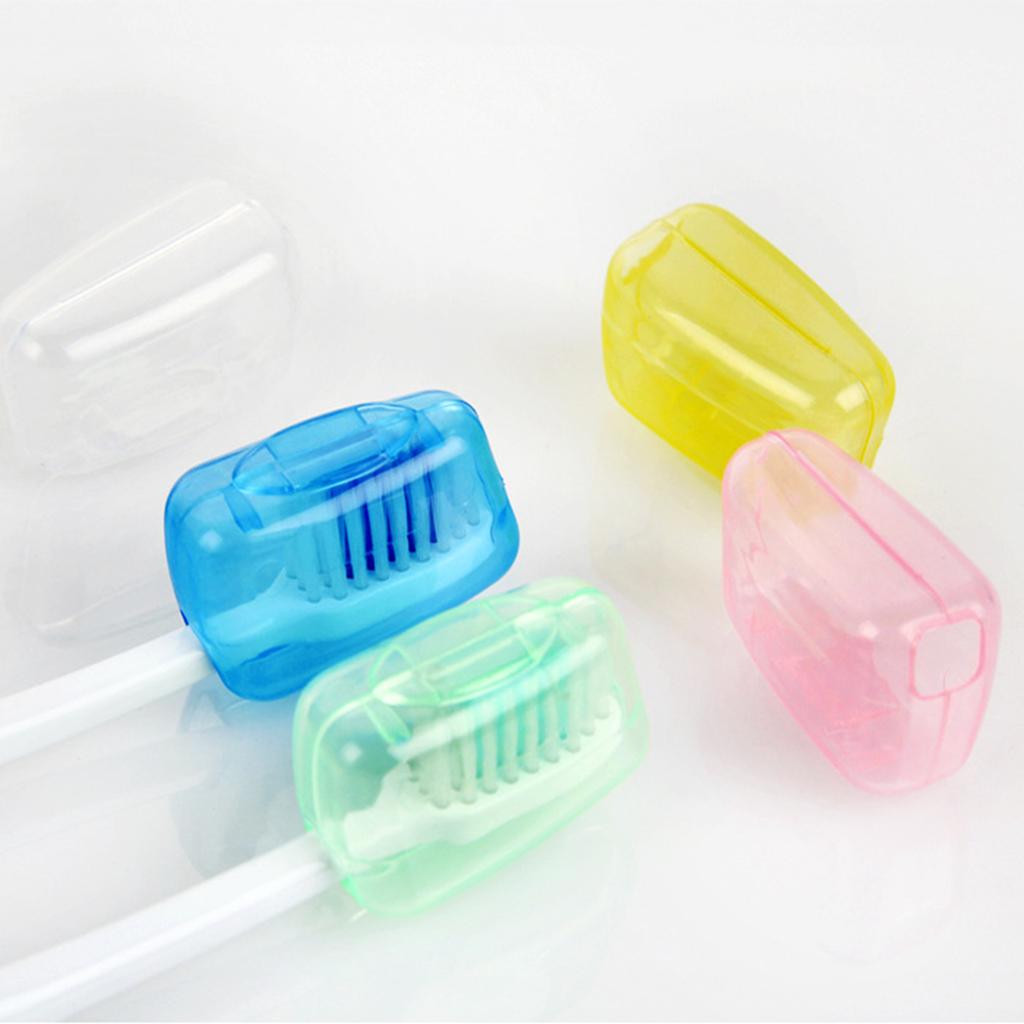 5Pcs/set Portable Toothbrush Cover Holder Health Germproof Toothbrushes Protector Travel Hiking Camping Brush Cap Case
