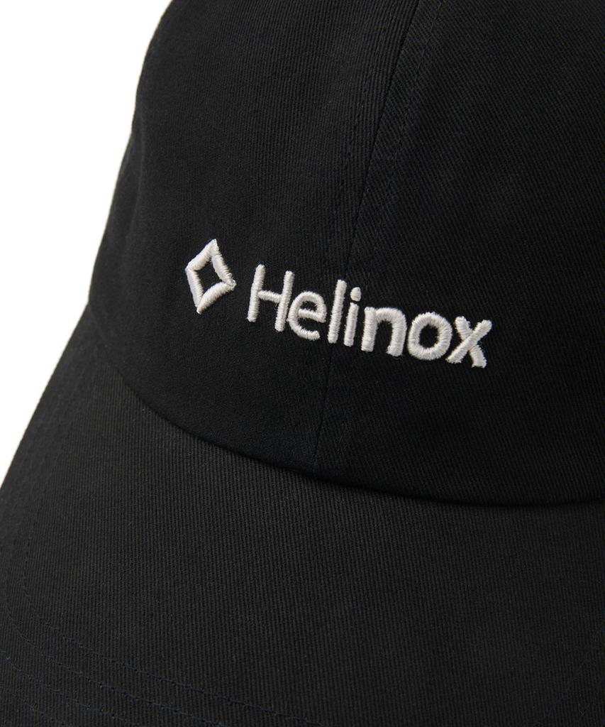 Hellinogseuweeo Cotton Twill 6-Panel Logo Ball Cap_Black