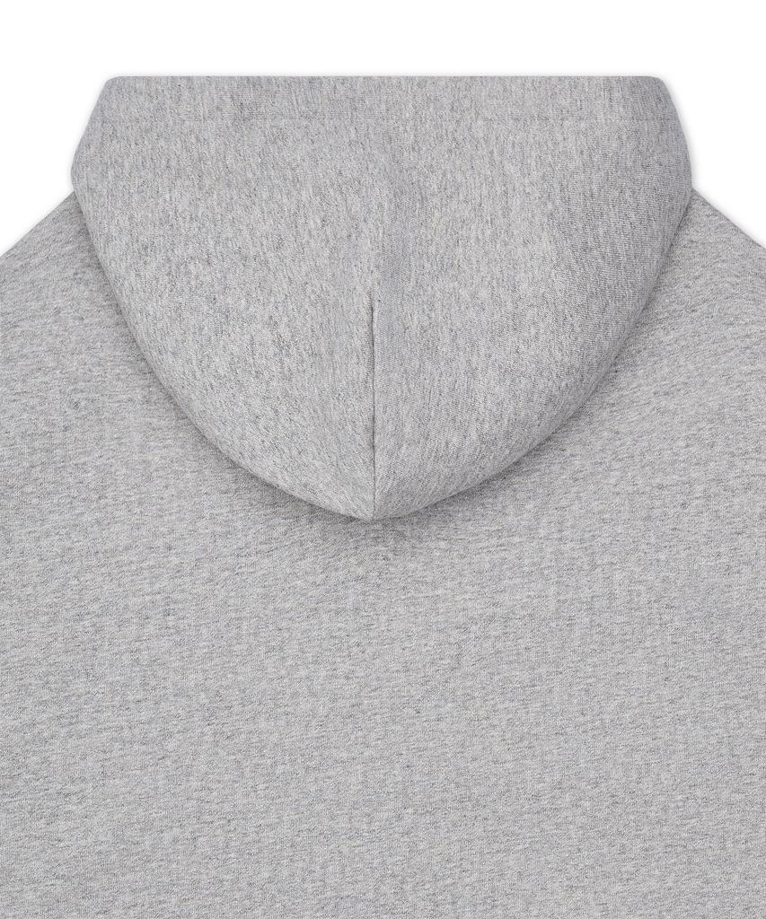 Fleece Graphic Hoodie - Grey