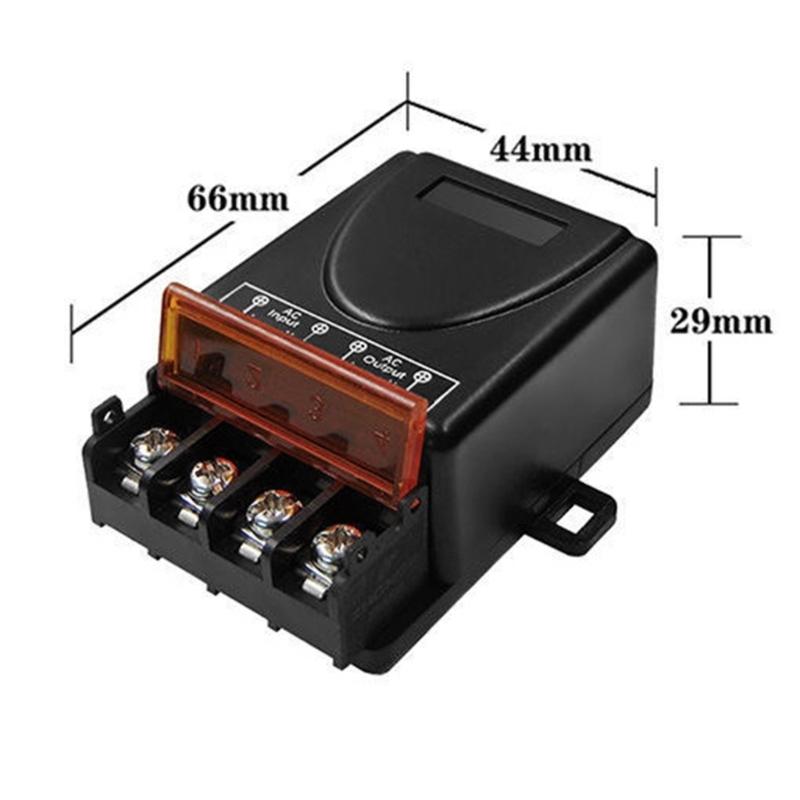 Plastic Wireless Remote Control Switches ON OFF With Overloads Protections For Door Car And Electronics