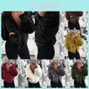 Cappotto Giacca da Donna Lussuoso Orsacchiotto Invernale Caldo con Cappuccio Pelliccia Soffice Capospalla Soprabito
