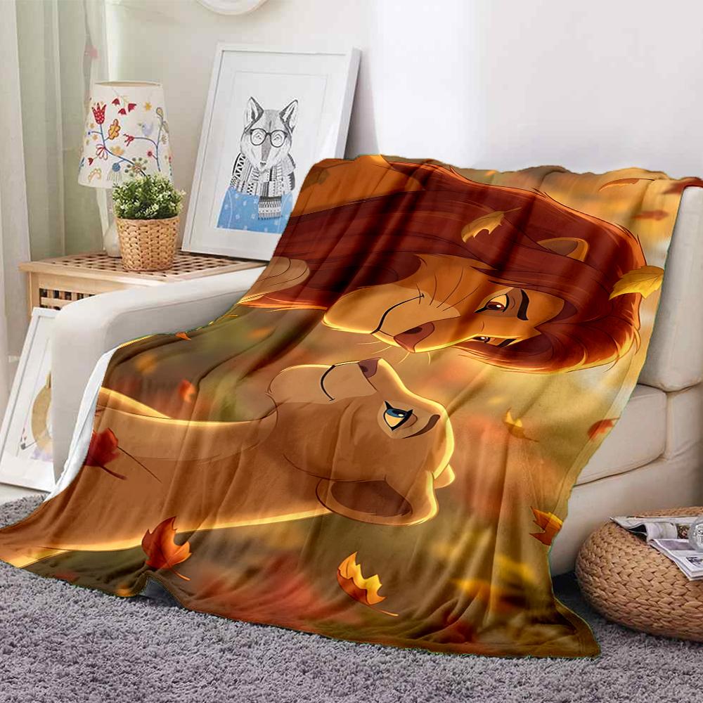 1Pc Autumn Love Woods Flannel Blanket, Soft And Comfortable, Casual Warm, Camping Travel, Christmas, Halloween Xmas Gift Es162