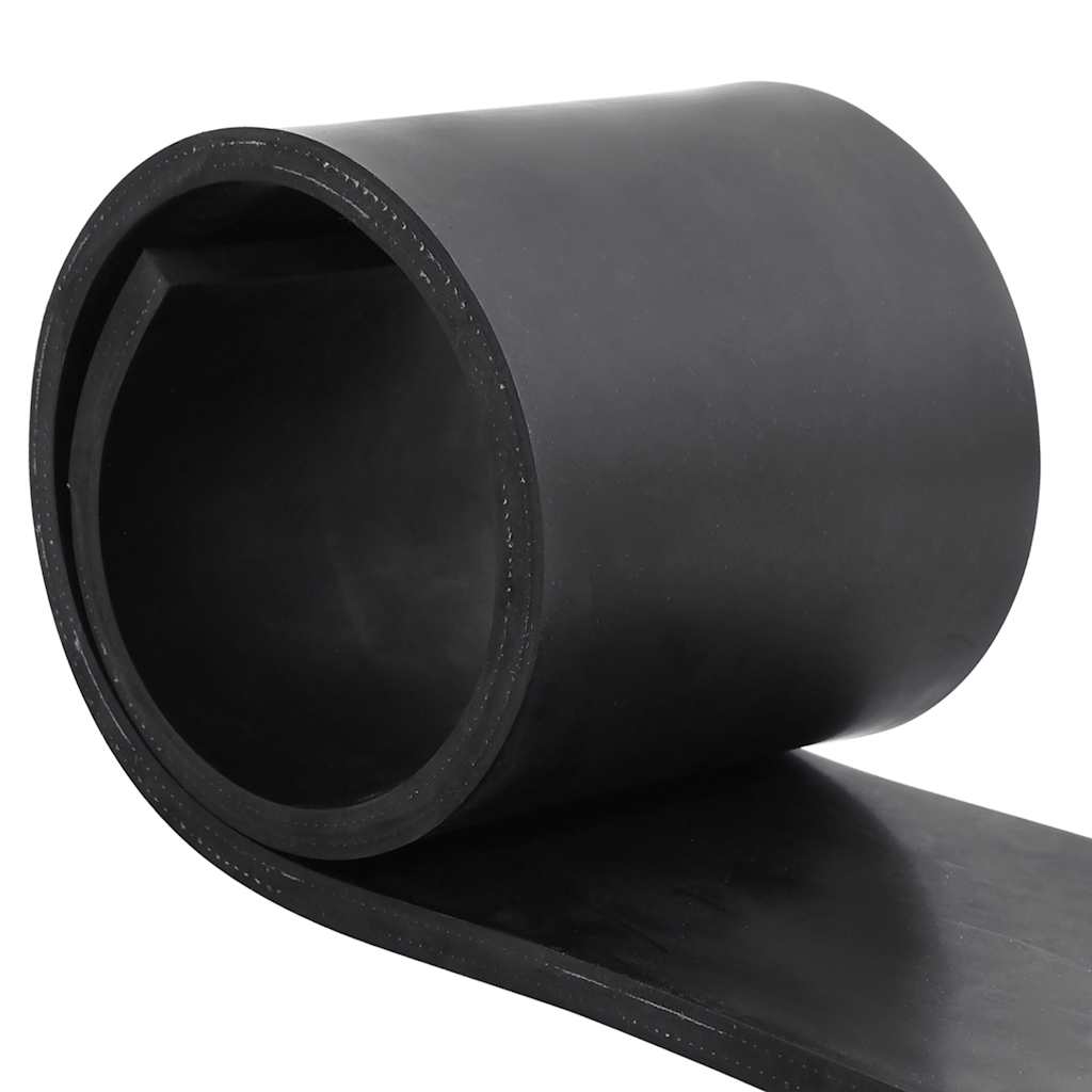 Rubber Strip for Snow Plow Black 120x15x1 cm