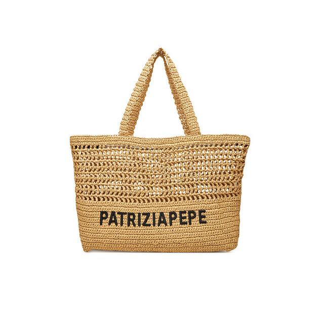 Handbag Patrizia Pepe 2B0119 V039 Beige