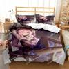 Genshin Impact Animation Cartoon Soft And Comfortable Comforter Bedding Sets Bedding Set Luxury Quilt Cover
