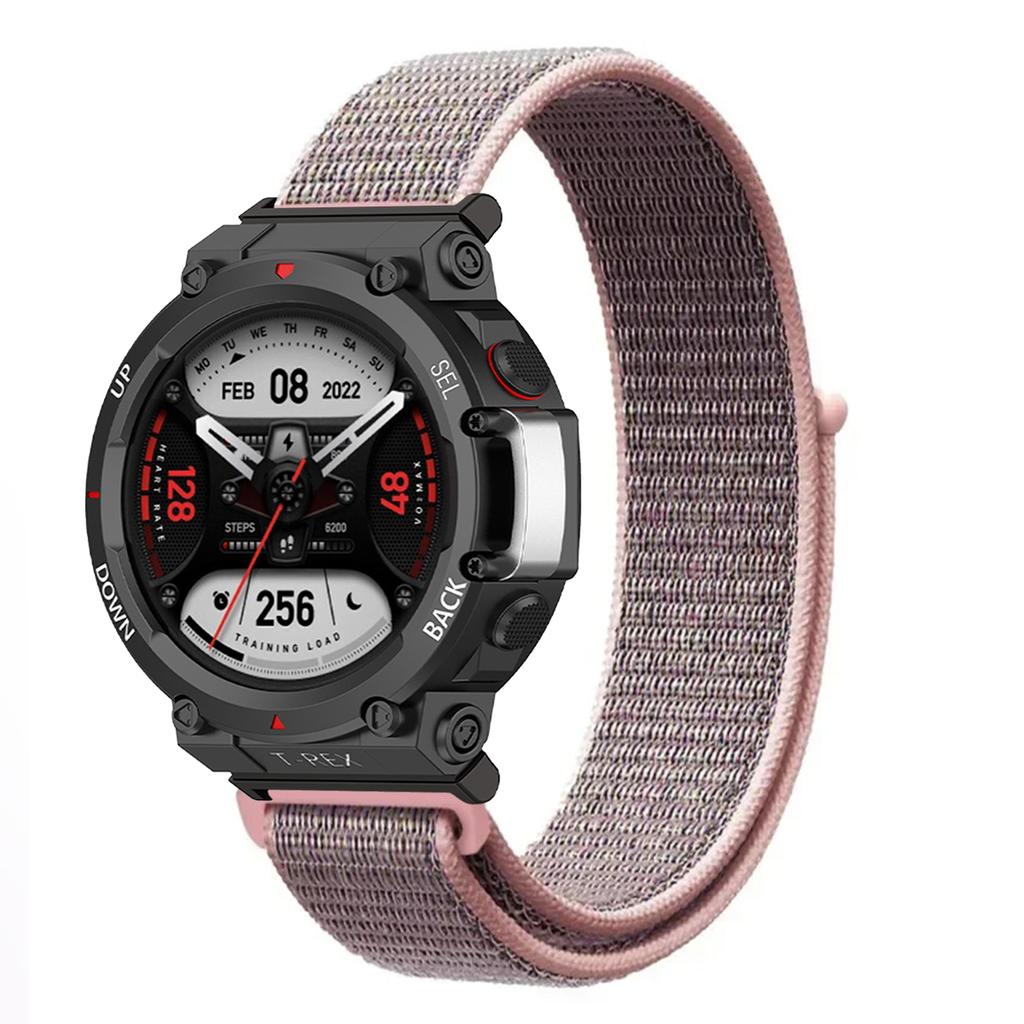 Nylon Loop Strap For Huami Amazfit T-REX 3/2 Smart Watch Band Women Men Bracelet For Amazfit T-Rex/T-Rex Pro Wristband Correa