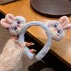 Cute Plush Cartoon Headband for Women - Korean Style Winter Hair Accessory