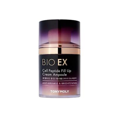 BIO EX Cell Peptide Fill-Up Cream Ampoule Anti-Aging Firming Care Set 50ml + 30ml Refill