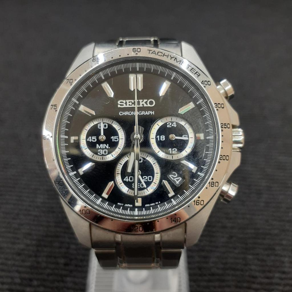 Used SEIKO 8T63-00D0 Quartz watch