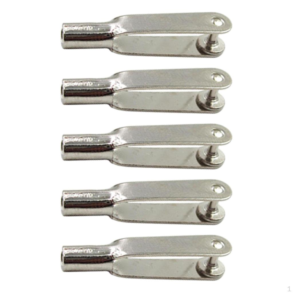 5 Pieces Pull Rod Collet Assemble Kit for RC Plane Replacements DIY Accs