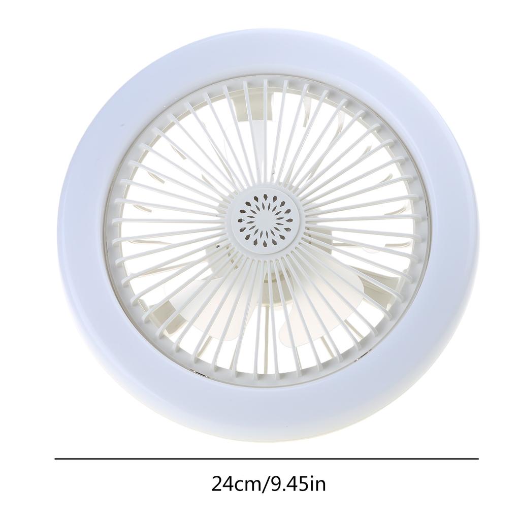 Ceiling Fan 10" Smart 3-Blade Ceiling Fans with Light and Remote Control 3 Colors Dimmable LED 3 Speeds Ceiling Fans