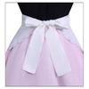 Miraculous Ladybug Marinette Maid Anime Maid-style Cosplay Dress Halloween Convention Outfit Pink Shorts