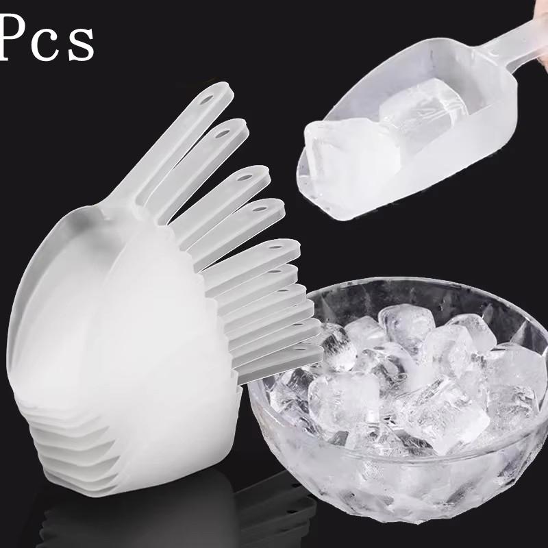 5pcs Plastic Ice Shovel Kitchen Tools Flour Food Candy Ice Cream Scoop Small Measuring Scoops Shovels Party Kitchen Supplies