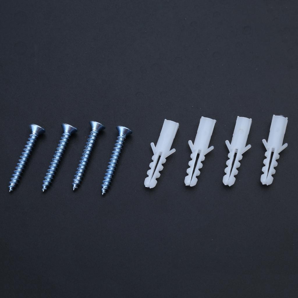 1 Pair Skateboard Display Rack Acrylic Wall Stand Fixed Mount Skateboards Storage Bracket Decoration for Home Bedroom