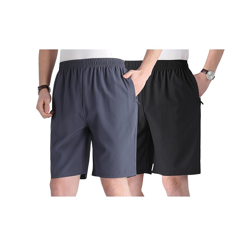 

[Cloudstop] Sweat absorbent and quick drying High breathability fastener half pants 2 disc set men s Fashionable cooling pants sports pants shorts