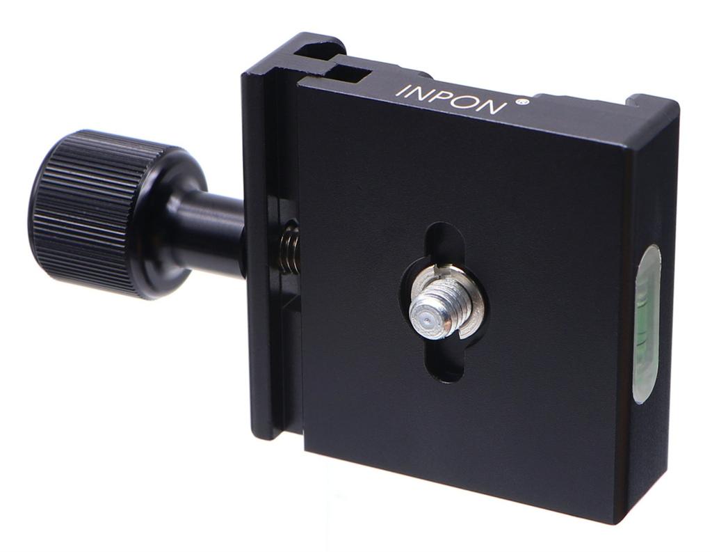 INPON Quick Release 50mm Head Clamp, Arca-Swiss Compatible, Tripod/Ball Head/Pan
