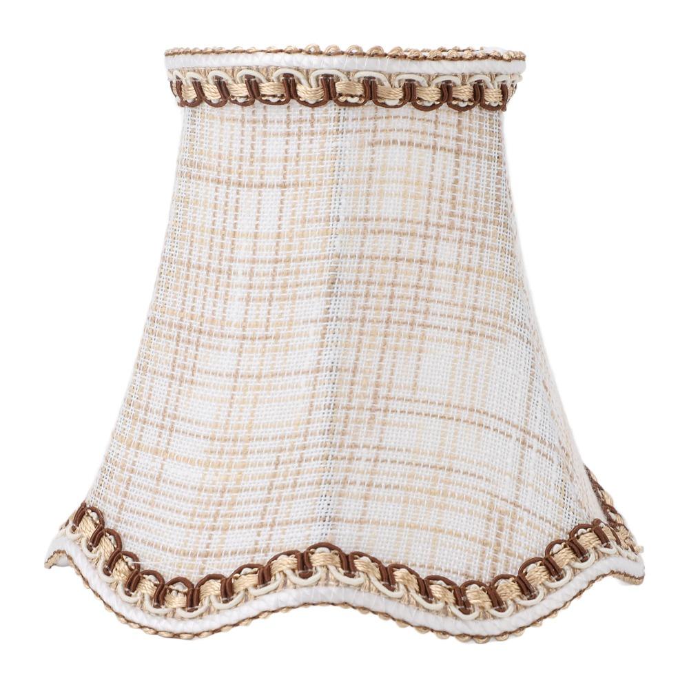 3PCS Clip On Design Lampshade 4.7 inch Height Chandelier Lamp Shades Small Lamp Shades  Floor Lamp